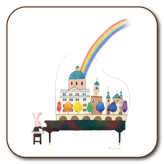 コースター 山田和明 「記憶のコラージュ」