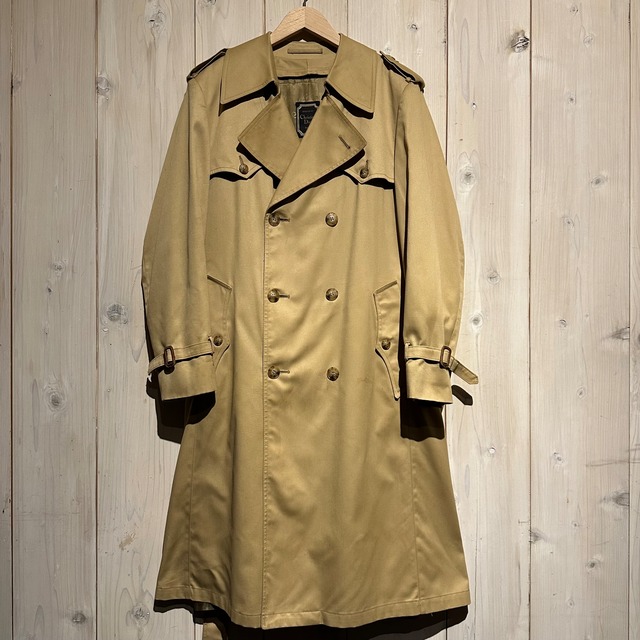 【a.k.a.C.a.k.a vintage】"Christian Dior" "完品" Beige Color Trench Coat