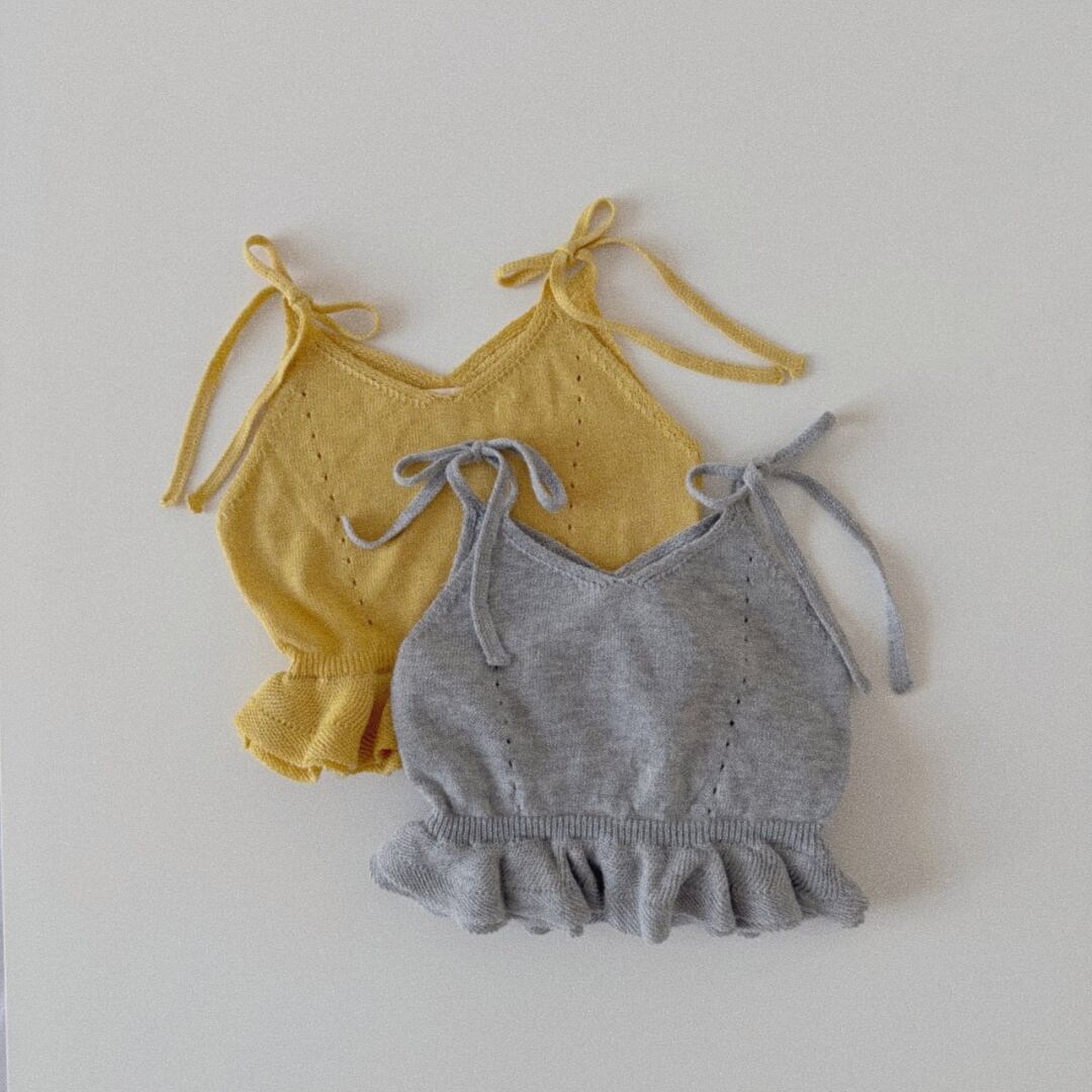 【予約】Basic Knit Bustier/ aladin kids