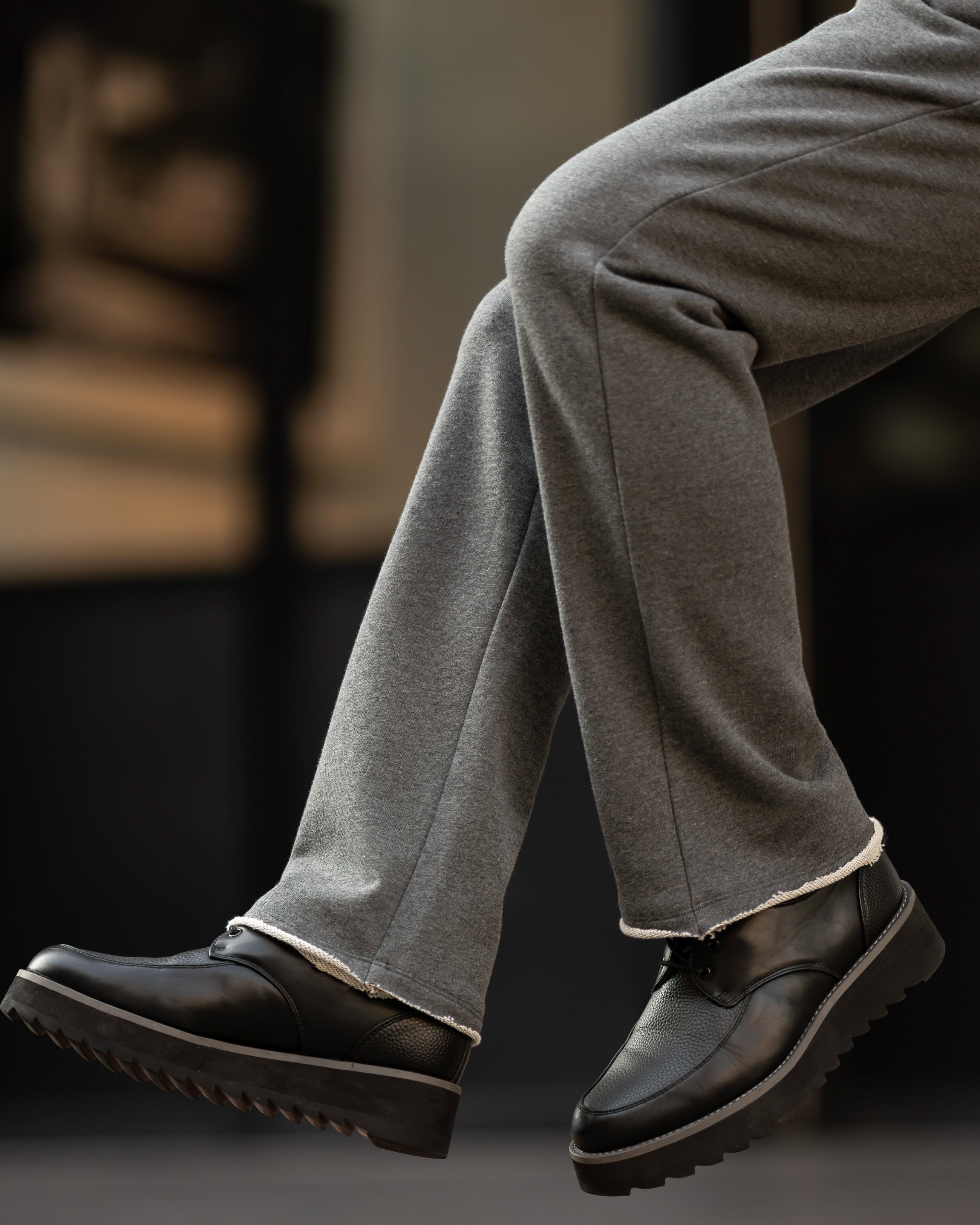 High Sole Leather Shoes［ATB-S-001］ハイソールレザーシューズ