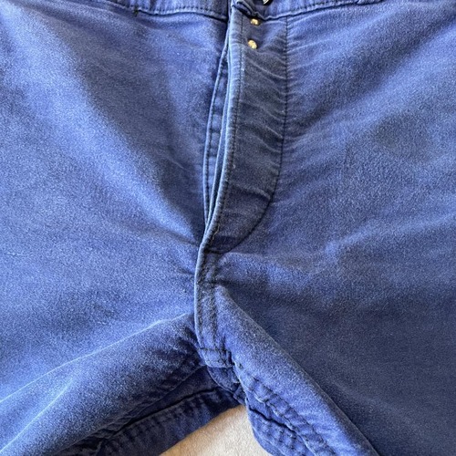 50-60s フレンチワーク モールスキン パンツ W32 詳細写真3
