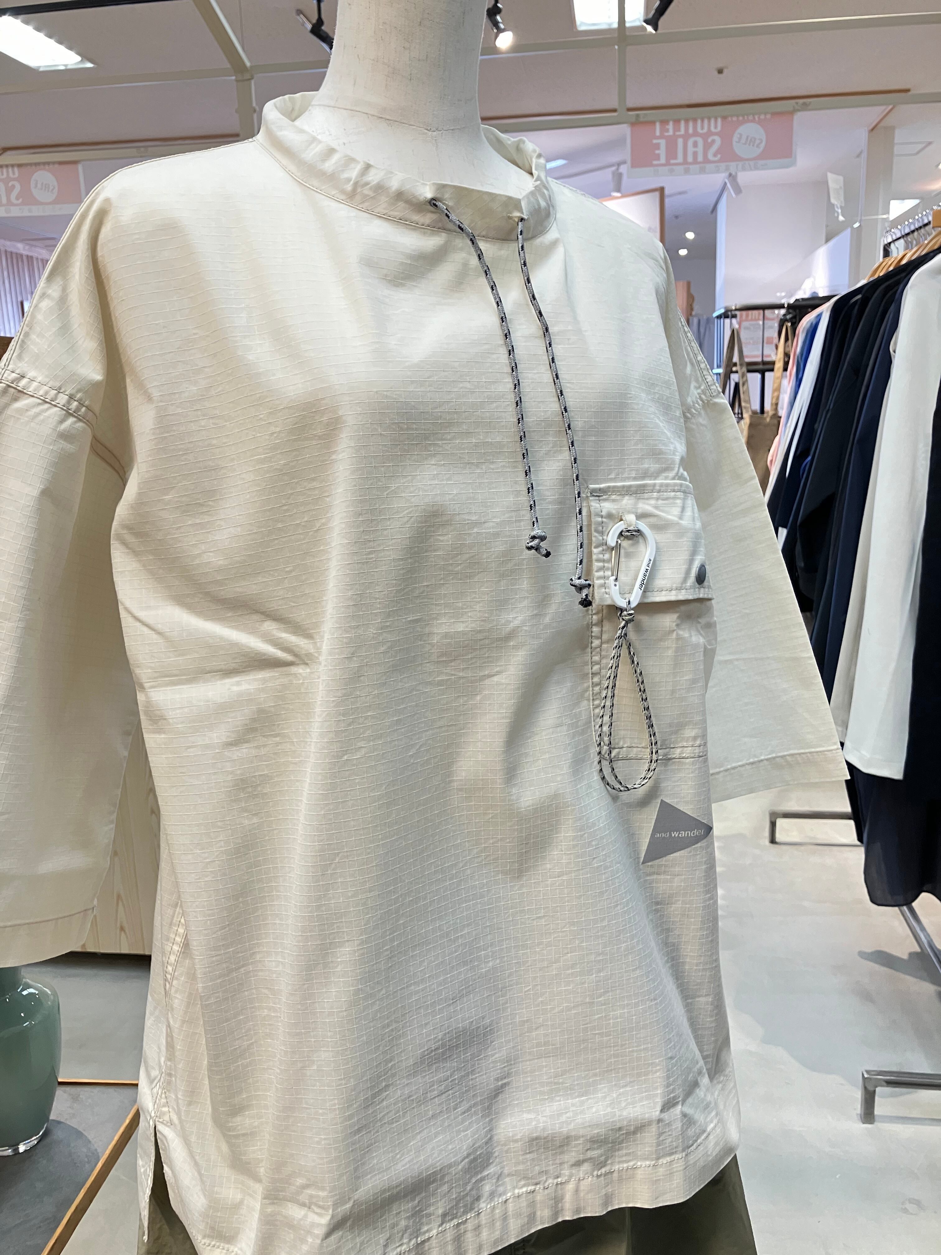 トップス and wander 24SS dry rip long pullover and wander 24SS dry rip long pullover - メルカリ