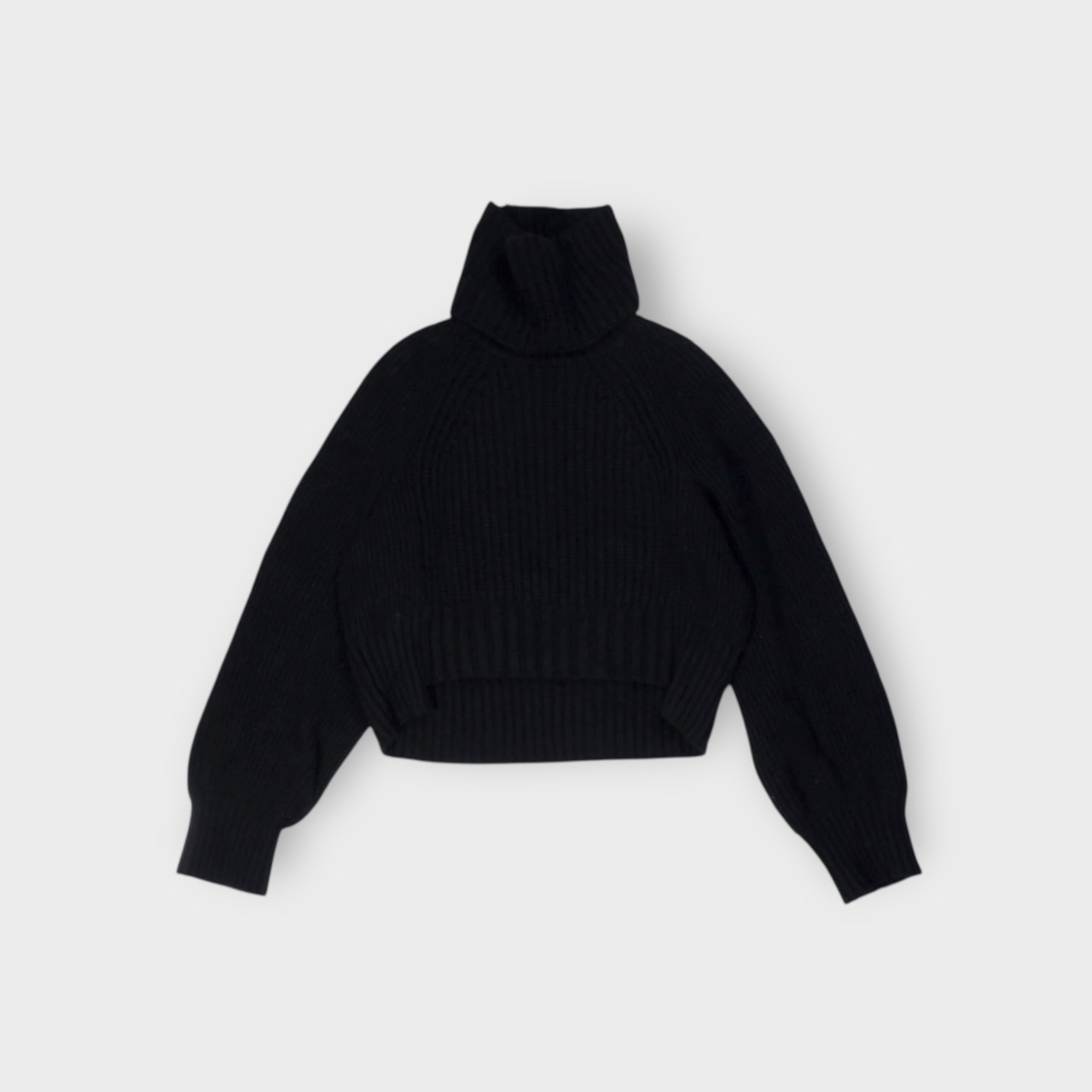 sacai【Wool Pullover w/Neck Warmer】