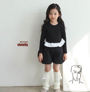 vivielly［取寄］anna quilting pants 26winter