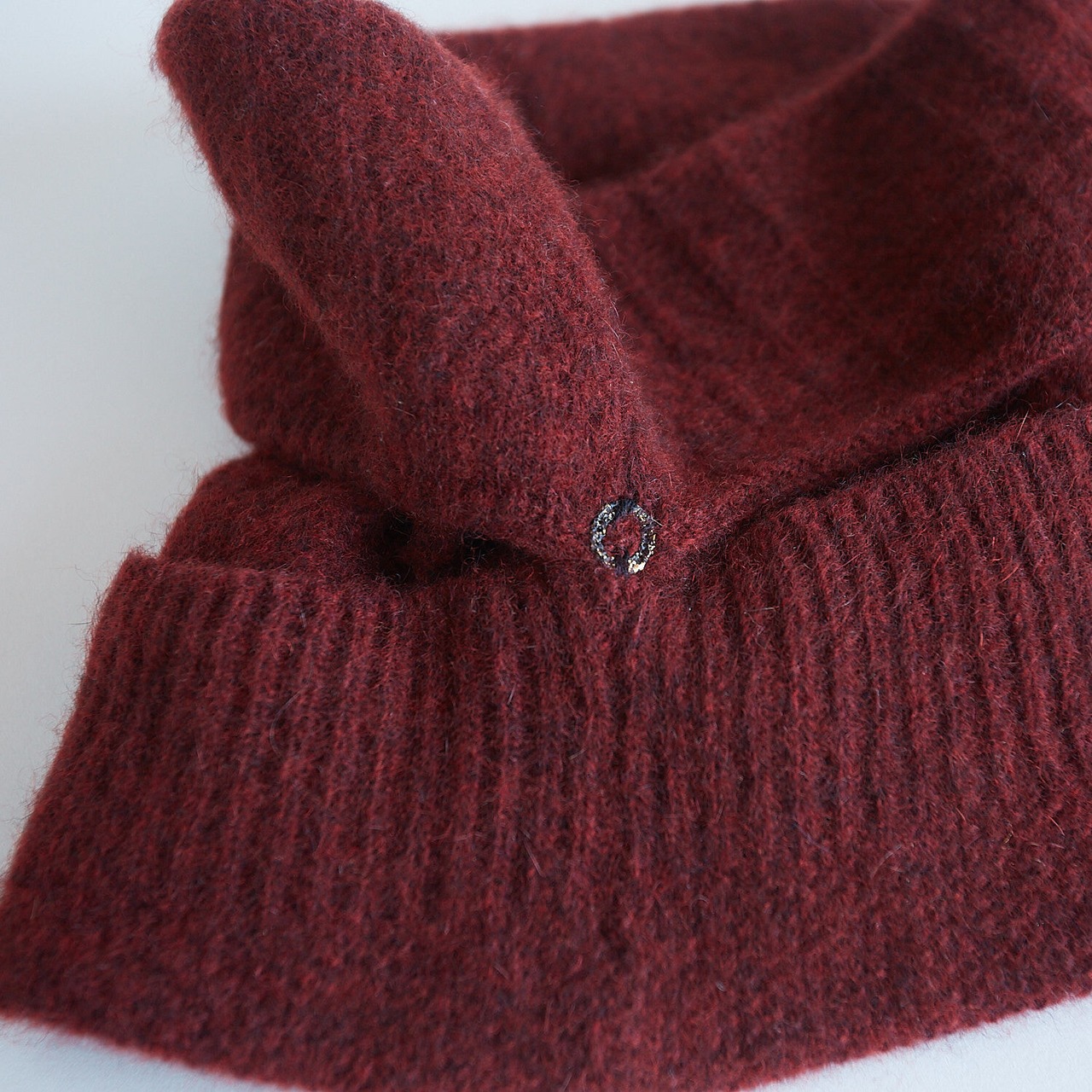 chisaki(チサキ) Nuum カシミヤセーブル ネックウォーマー(ターバン)インディゴのみ