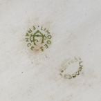 ケーキ皿　長皿　レクタングルプレート　すみれ色　うす紫　リモージュ 12twcs15