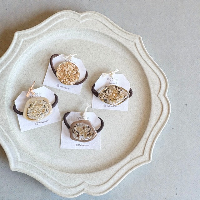 bulbulレーヨン リネン ヘリンボン フラワー 刺繍 ドルマン ワンピース