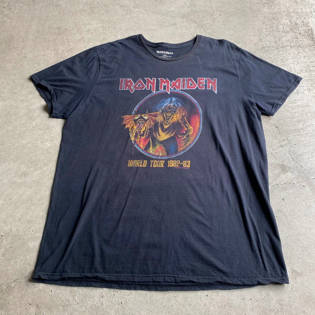 ビッグサイズ IRON MAIDEN アイアンメイデン World Tour 1982-83 
