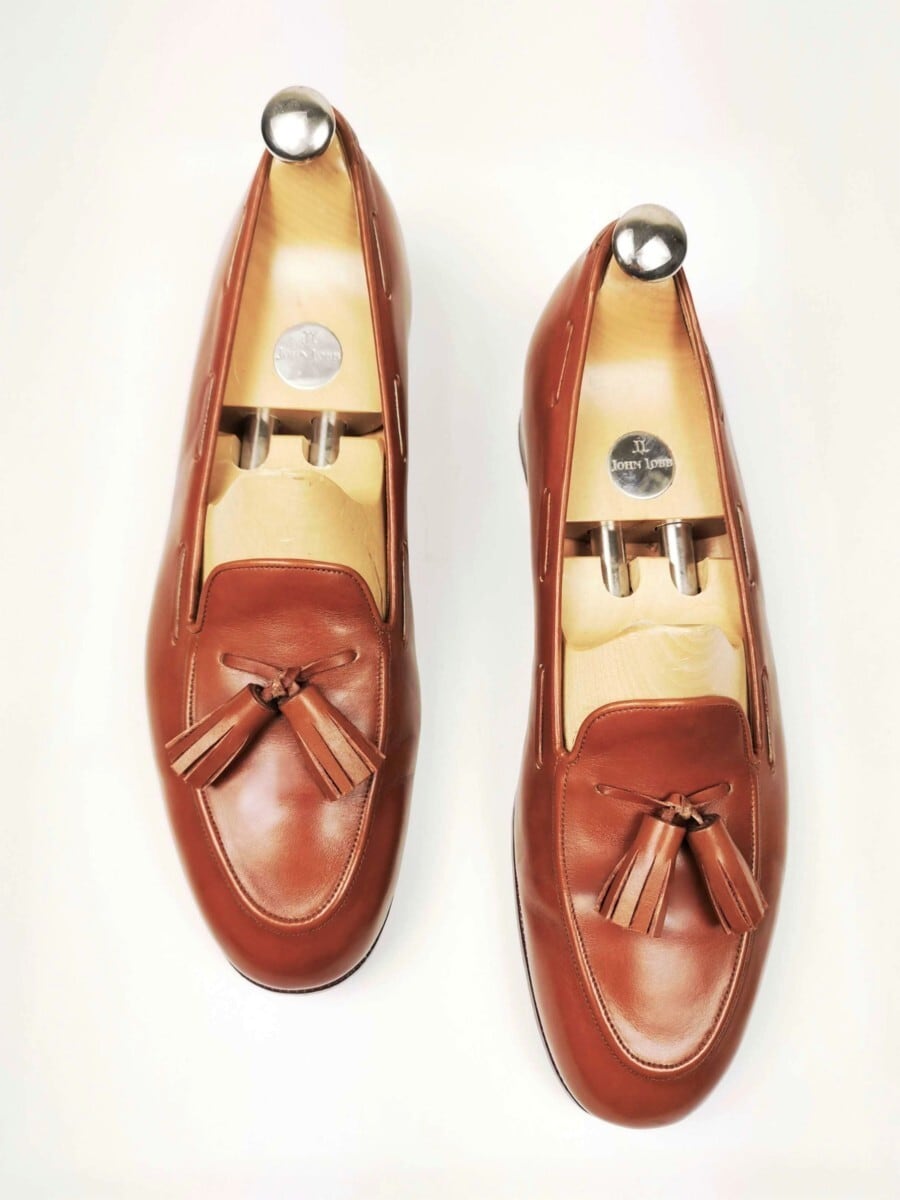 ジョンロブ John Lobb ビスポーク タッセルローファー 黒 美品