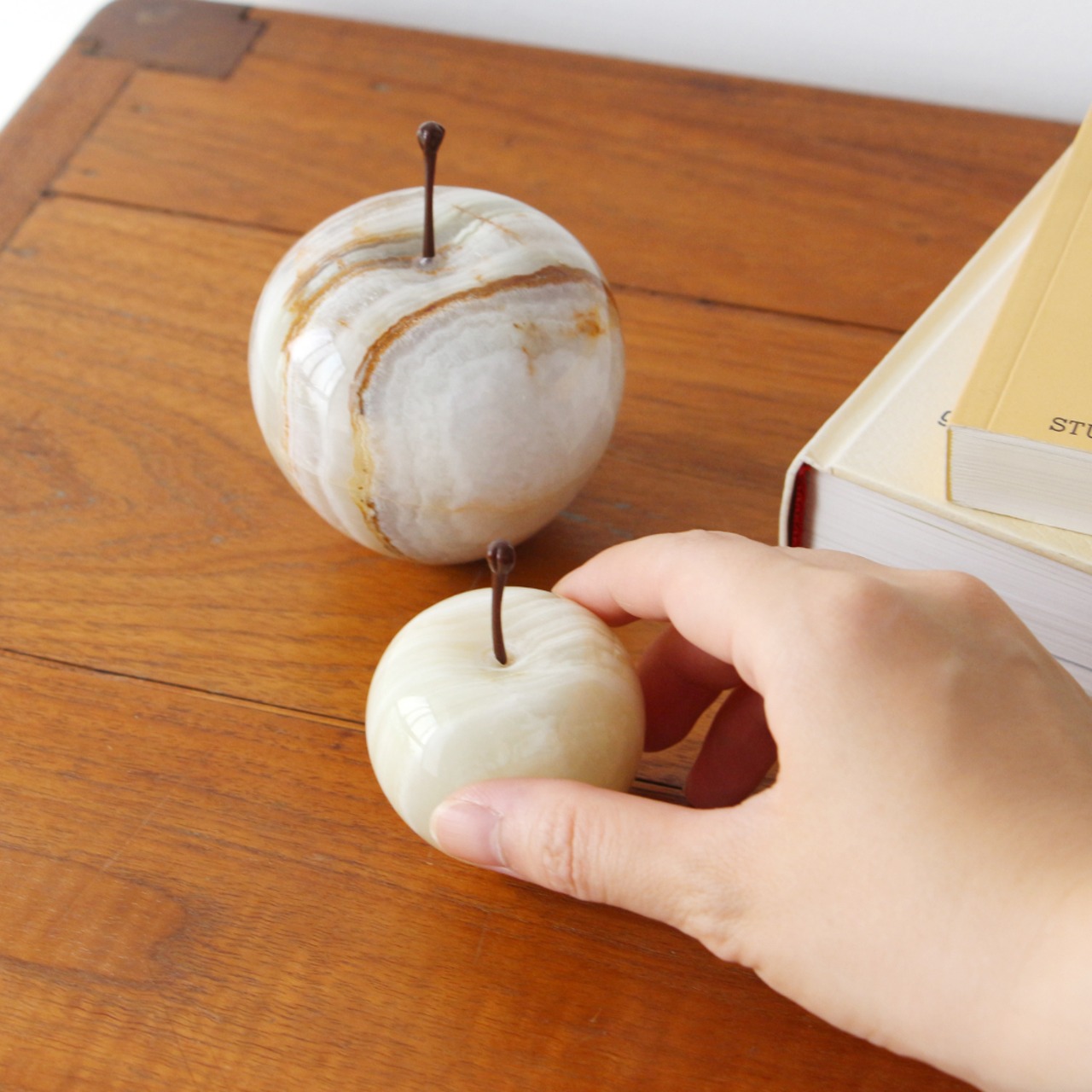 Marble Apple Size Small/ペーパーウェイト/オブジェ/インテリア/雑貨