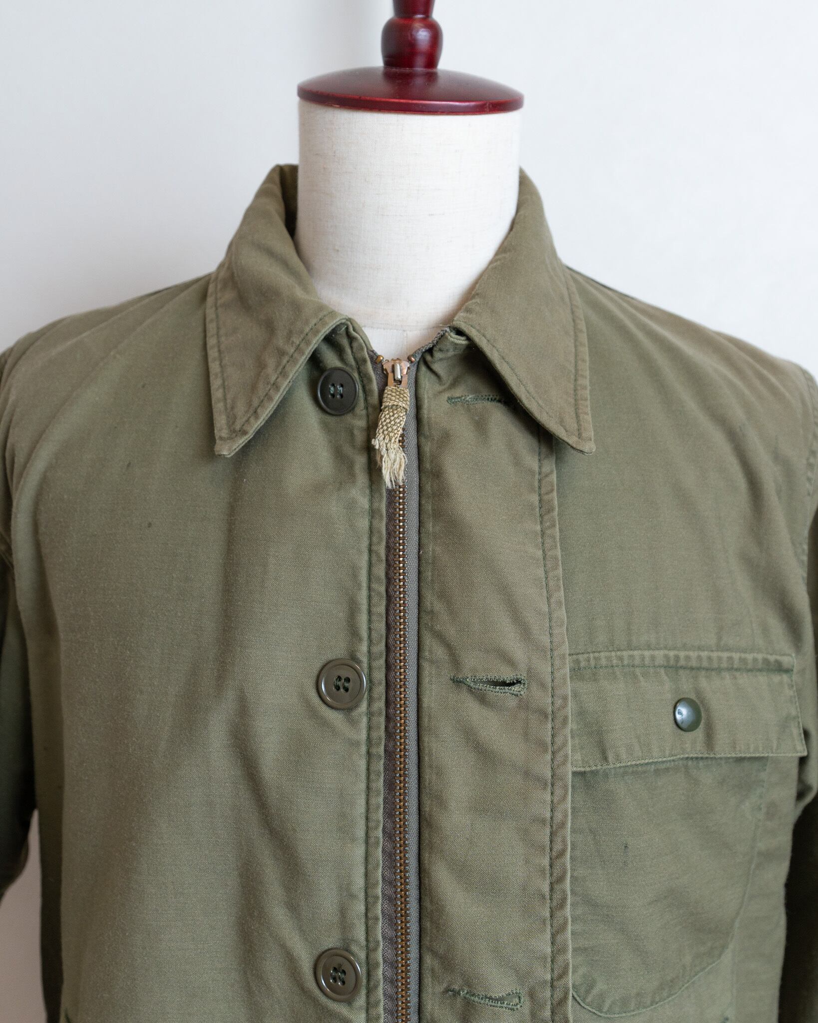 70s 実物 USMC A2 デッキジャケット 美品 ステンシル LARGE 70s 実物 USMC A2 デッキジャケット 美品 ステンシル LARGE U.S.Navy A