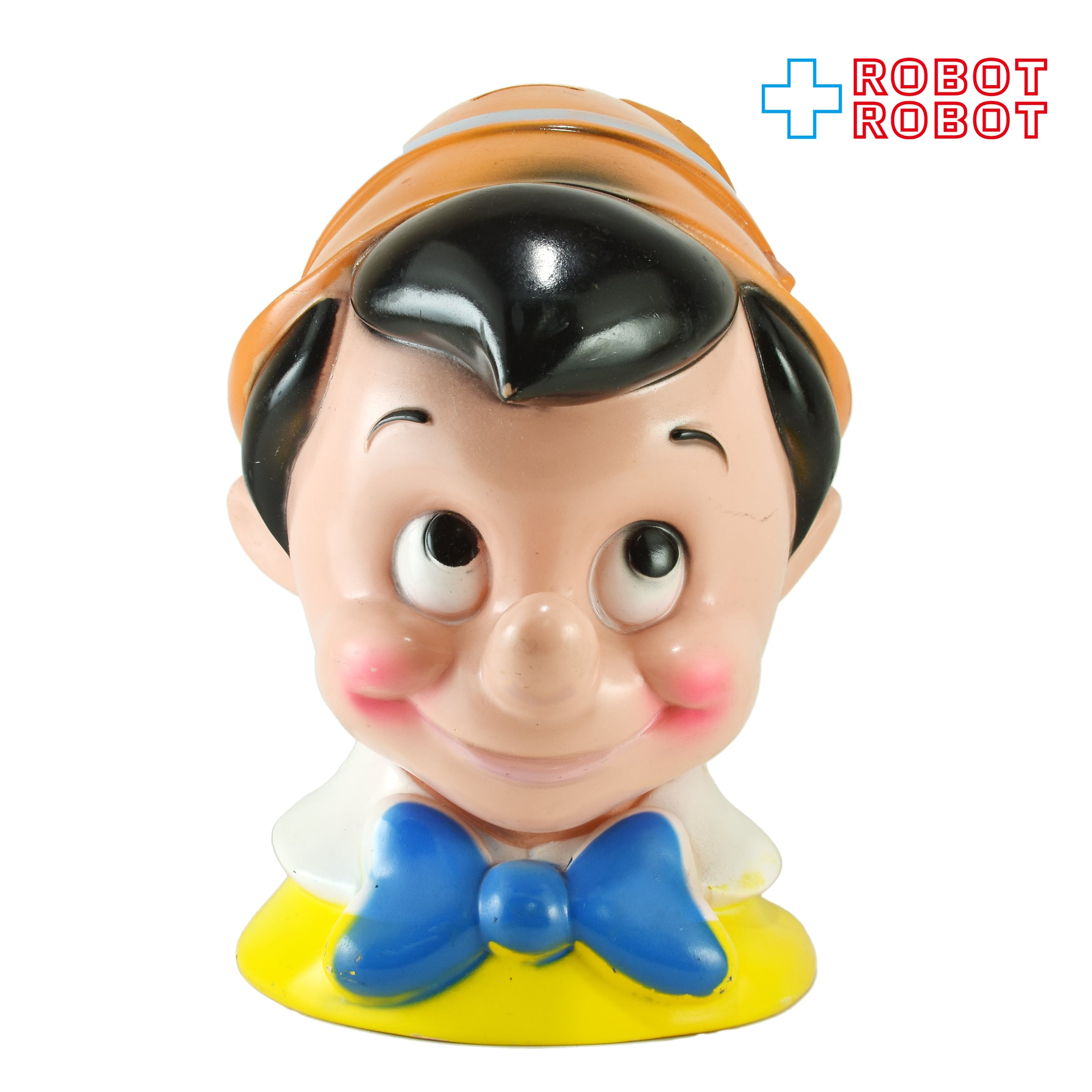 プレイパル ディズニー ピノキオ ヘッド ソフビ貯金箱 | ROBOTROBOT