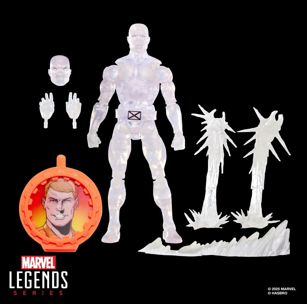 Hasbro Secret Wars Marvel Legends Iceman | トイ&コミックのガリンペイロ