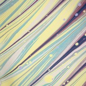 〈朝と夜のカクテル〉ピーコックくずし柄 × ドット模様〜洗えるきもの（シルジェリー）〜