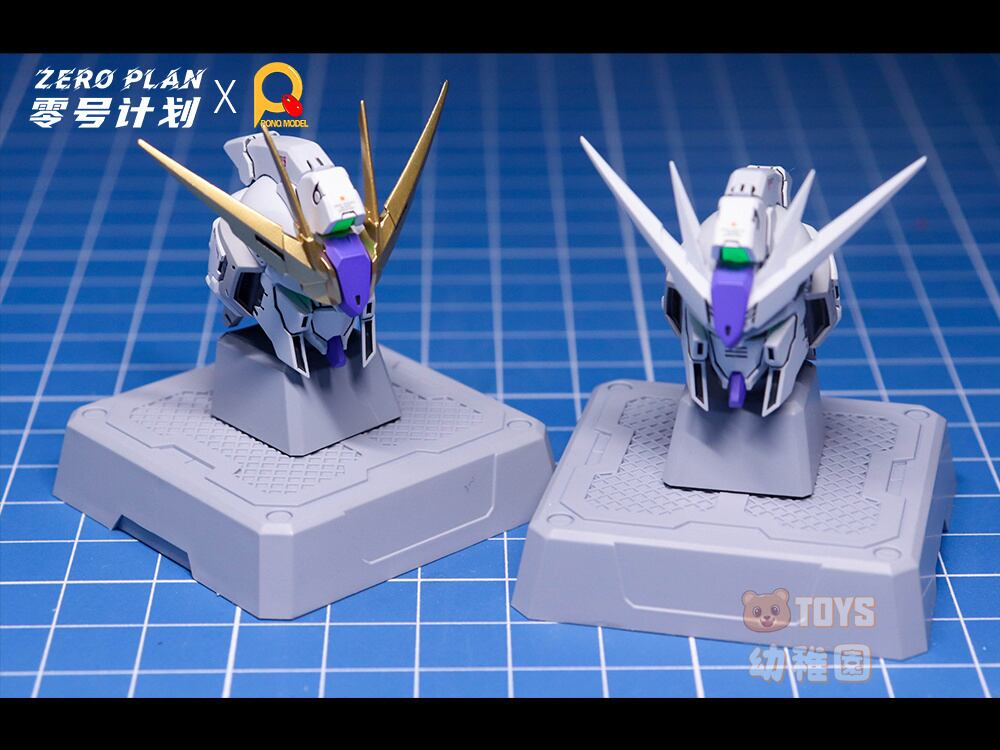 ZERO PLAN】1/100 Sky-Defender&Hi-ν ハイニュー 改造用 ヘッド 頭部
