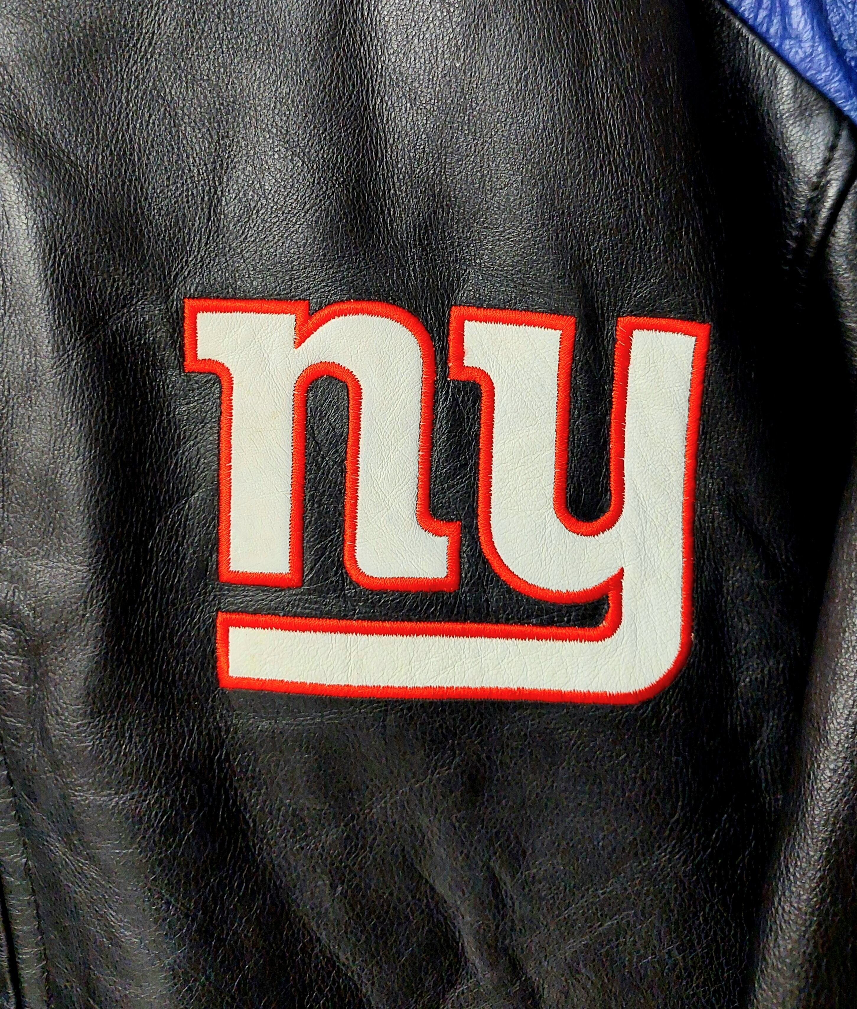 NFL NEW YORK GIANTS レザージャケット 実寸XL～2XLサイズ位 | 古着屋 