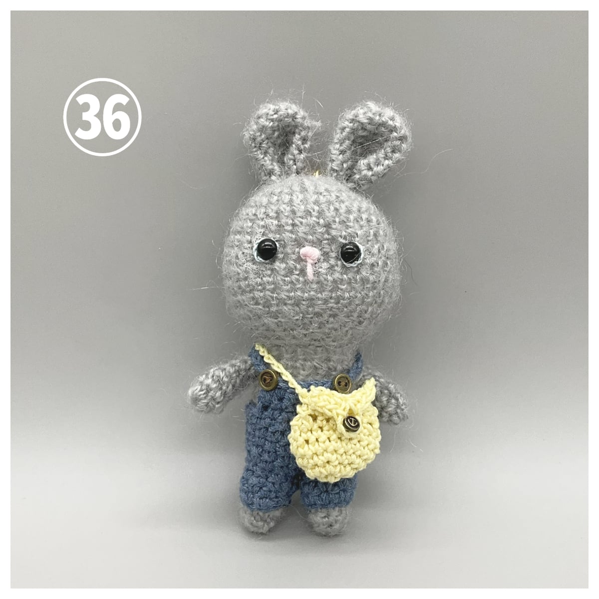 新作入荷♪】森音オリジナル あみぐるみ お散歩うさちゃん. | うさぎ