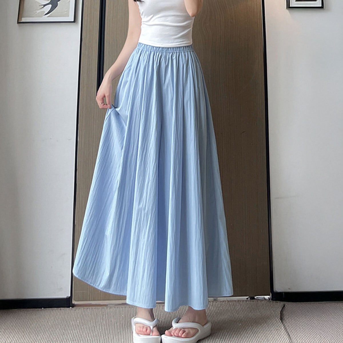 ワイドパンツ レディース 接触冷感 ガウチョ 韓国 おしゃれ 大人 かわいい きれいめ カジュアル ゆったり リラックス 涼しい 薄手 春夏秋 ハイウエスト フレアパンツ 大人可愛い 大人女子