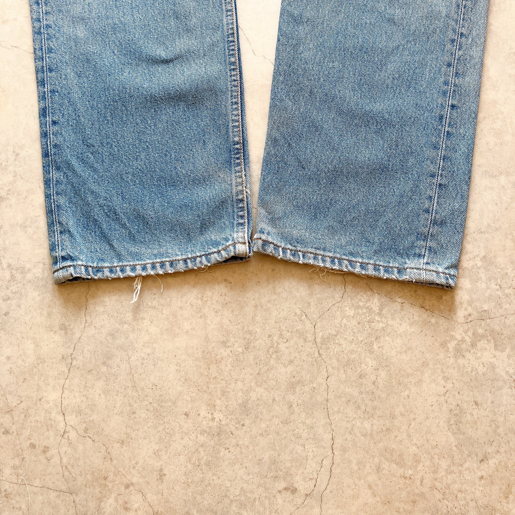 90s Euro Levi's 501 Damaged Denim made in Poland / ユーロ 90s Euro Levi's 501 Damaged Denim made in Poland / ユーロ