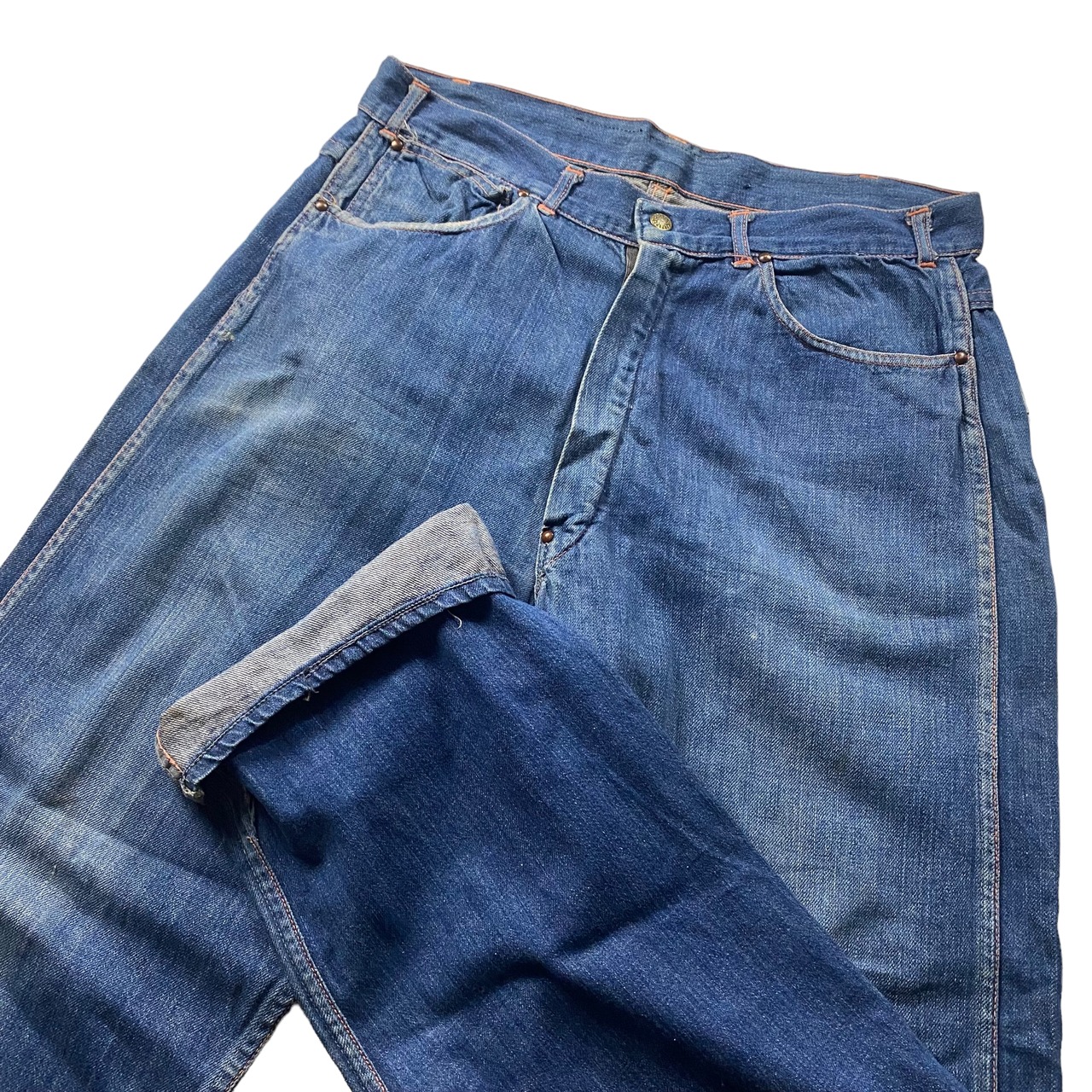 vintage 1950’s 5-pockets denim pants