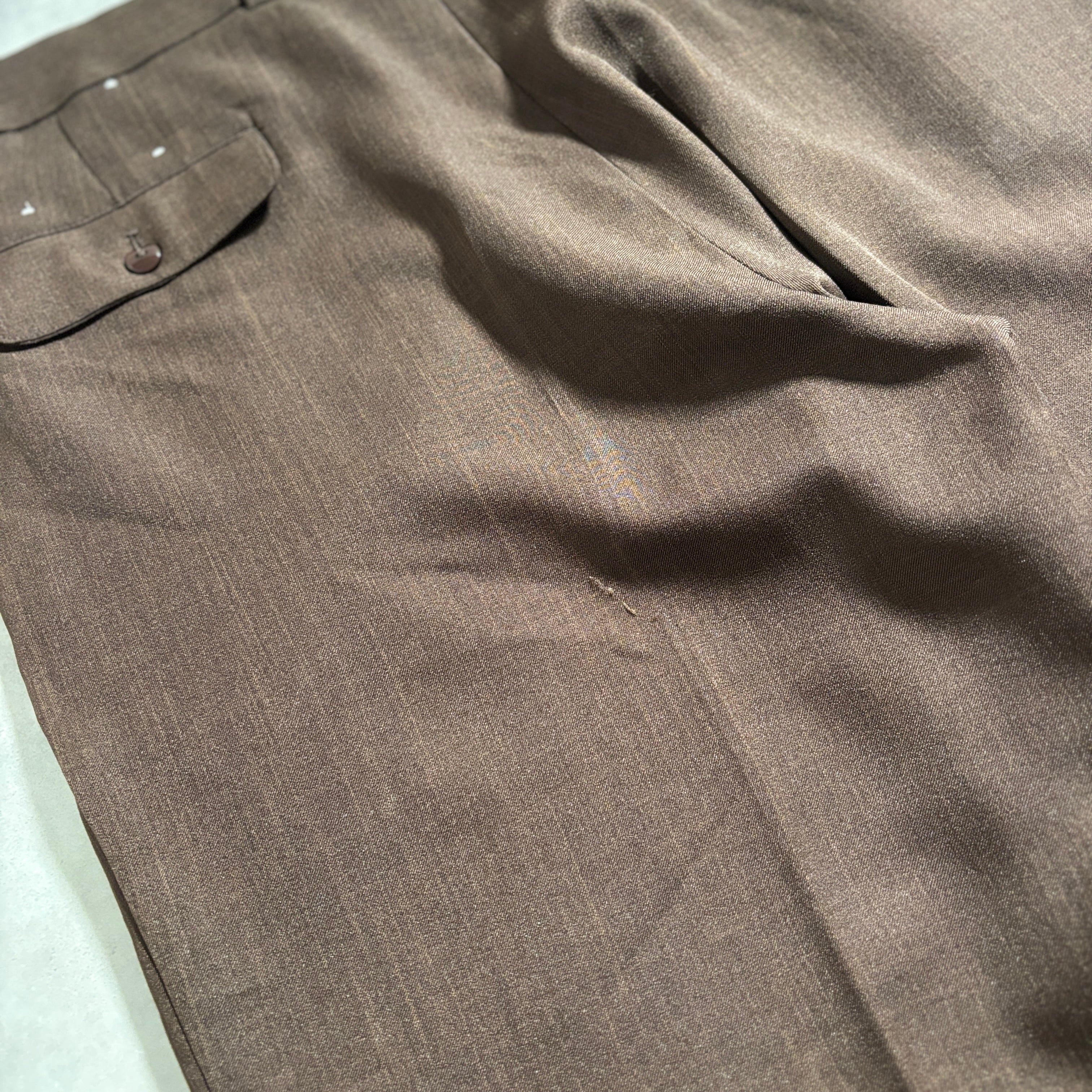90s Smokey Joe's wide slacks brown | 1921_clothing_