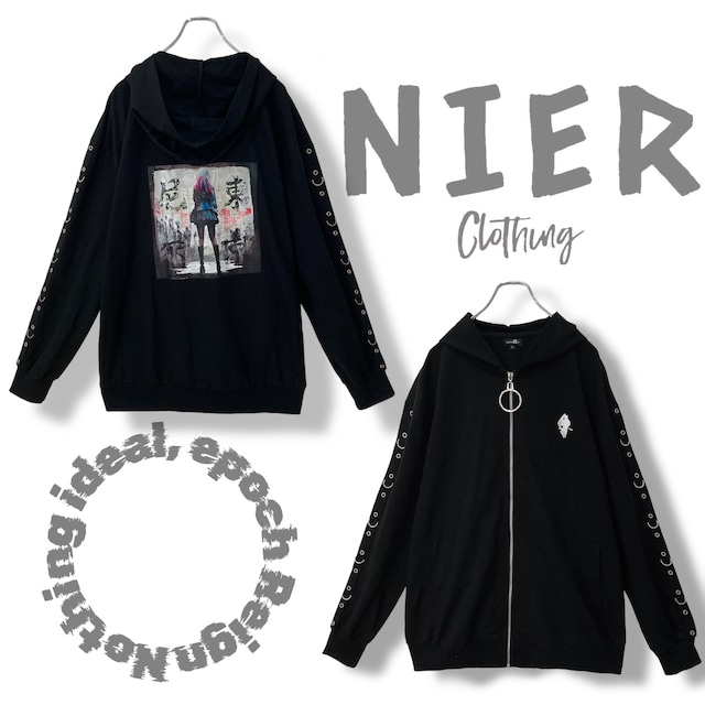 《秋を超先取り★AUTUMN SALE》装飾付きZIP OUTER【尼尔東京】