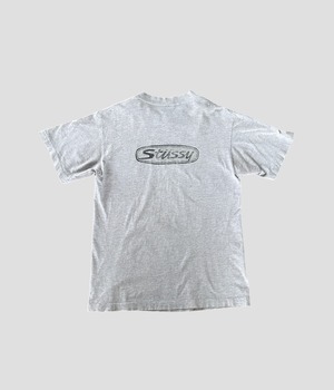 -Stussy- Vintage 80-90s L Print T-shirt made in USA