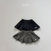 LALALAND 26/SS (Kids)Seamed pleated skirt