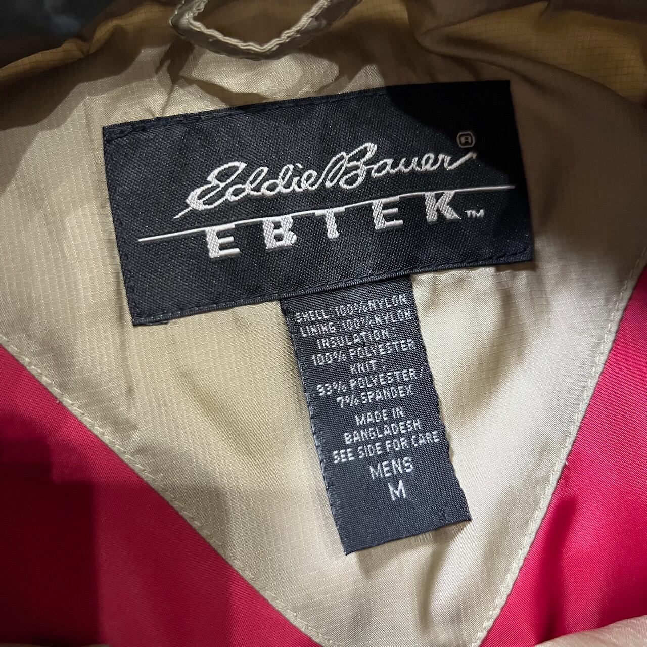 00~90s Eddie Bauer プリマロフト EBTEK ダウンベスト エディー