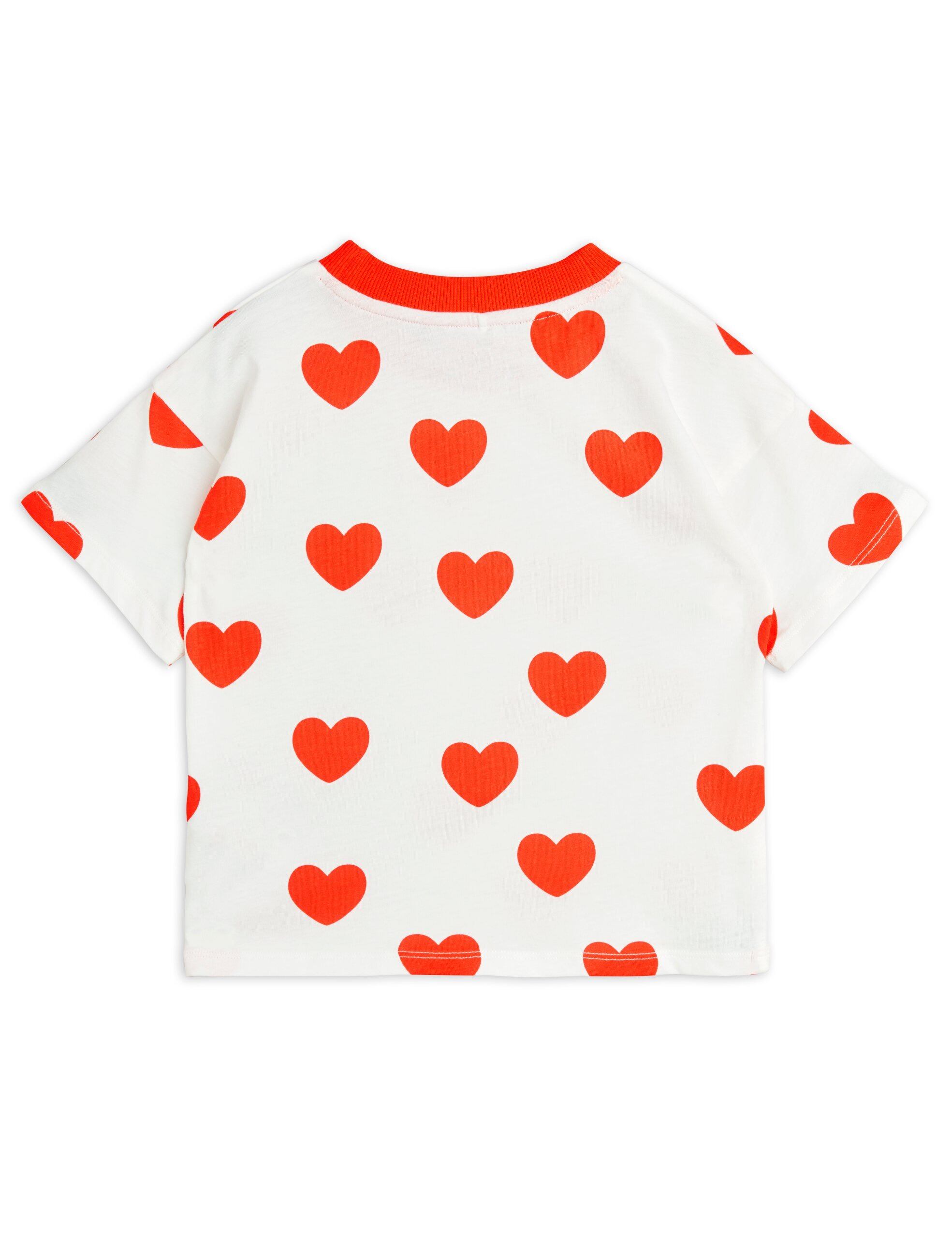 24AW pre 】minirodini( ミニロディーニ ) Hearts aop ss tee