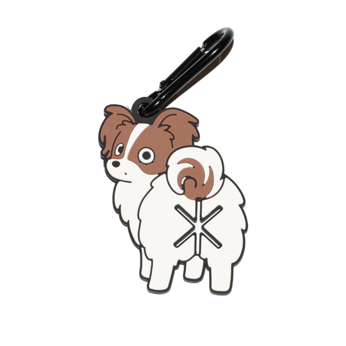 キティ 子犬のお散歩 パピヨン ストラップ パピヨン】Poopホルダー_お散歩マナー袋ホルダー | Somewoof official shop