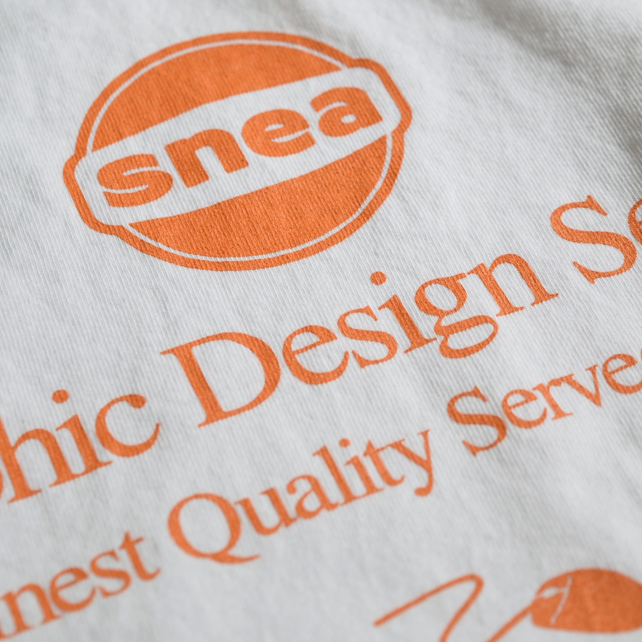 Graphic Design Service / T-Shirt（White）