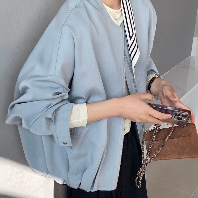 ドルマンスリーブジップアップジャケット　00250