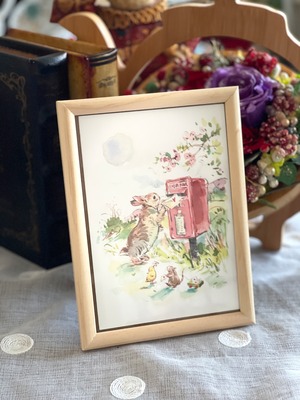 ◆動物たち◆4種◆うさぎ◆ねずみ◆グリーティングカード◆The Porchfairies◆英国製◆