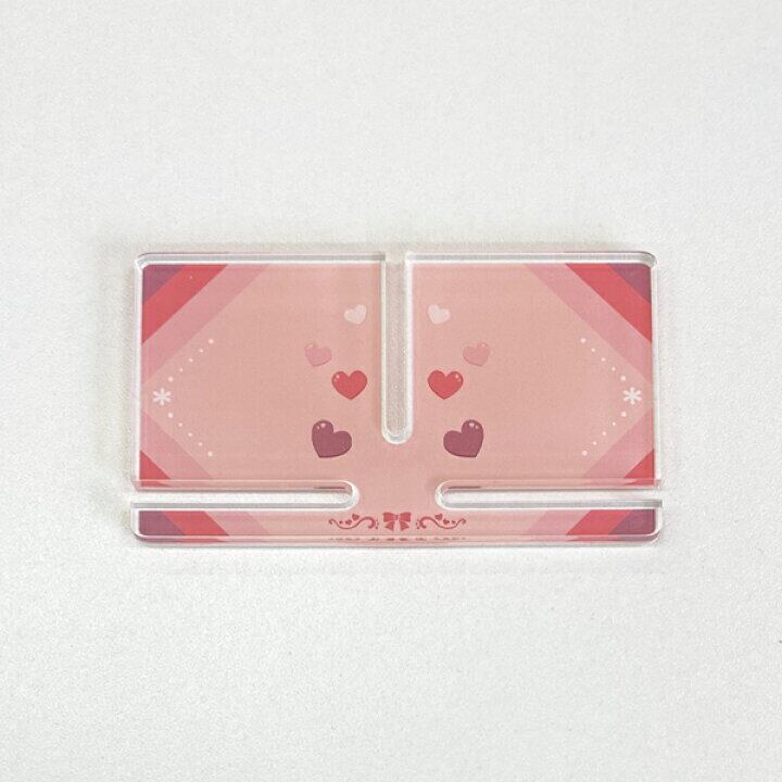 フェナカイト　マルシェボ産ピーチカラー アクリル台座付き フェナカイト マルシェボ産ピーチカラー アクリル台座付き