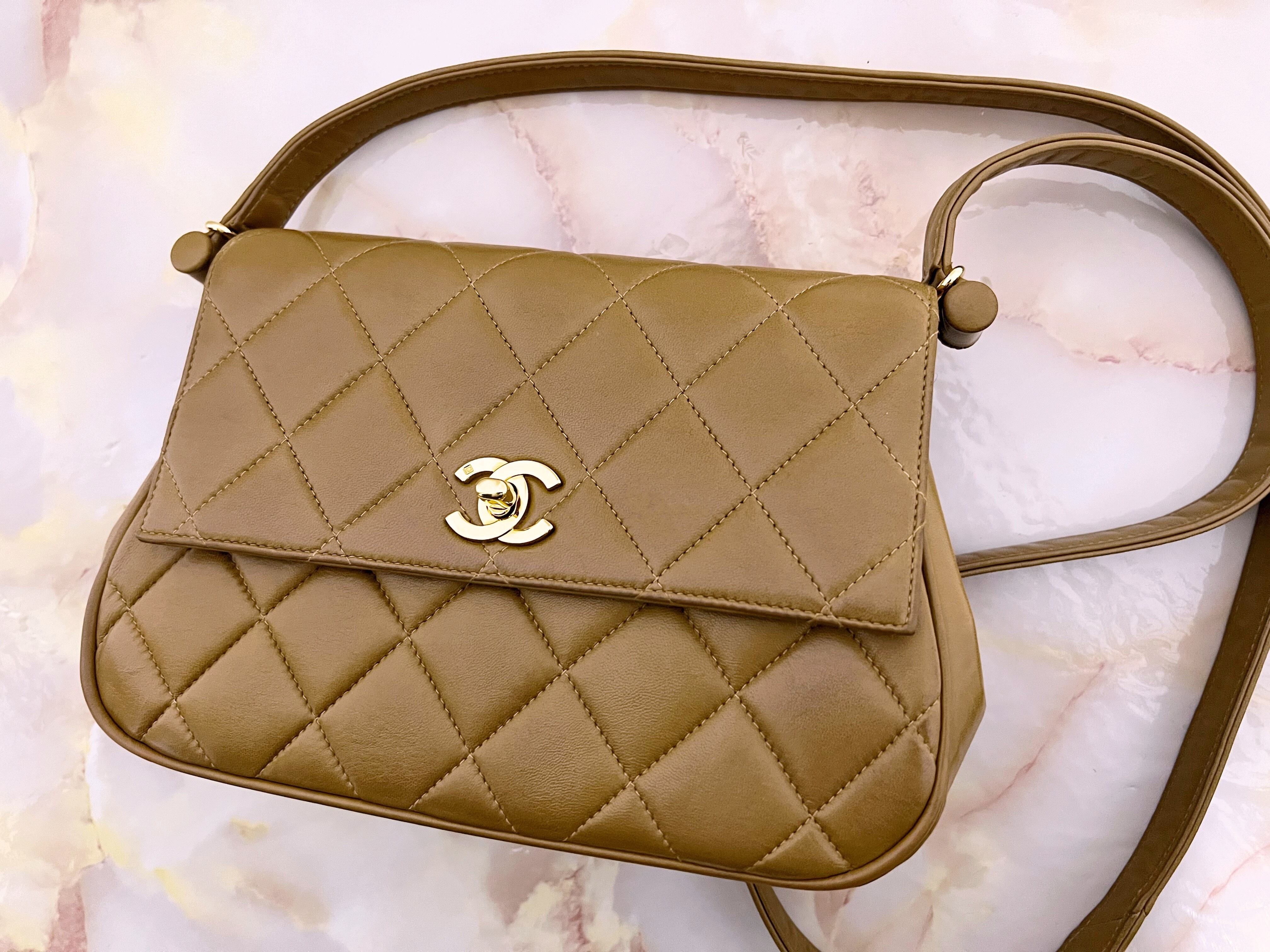 超希少 激レア VINTAGE CHANEL グリポア ショルダーバッグ