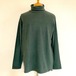 Warm Stretch Turtleneck Cut & Sewn　Green