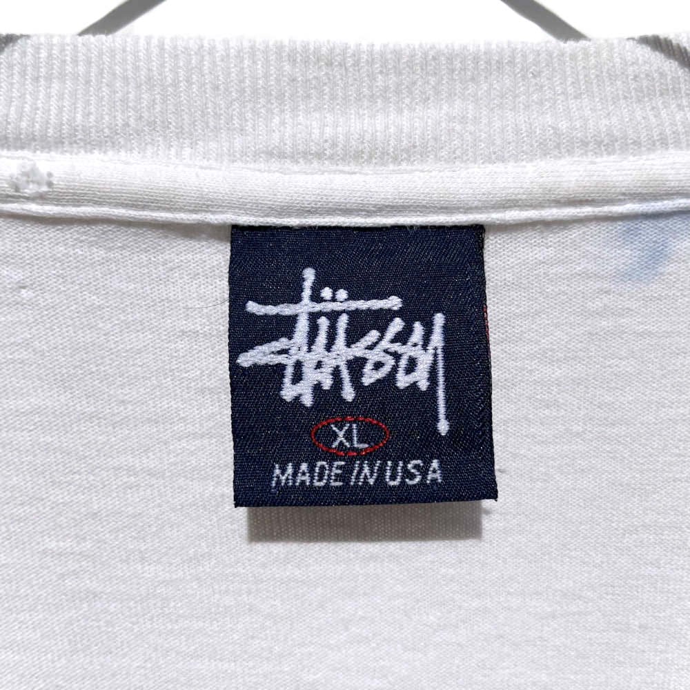Stussy [OLD STUSSY] Vintage 8-ball print T-shirt [Late 1990s Made