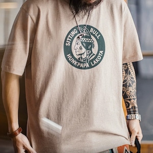 インディアンプリントTシャツ 260209