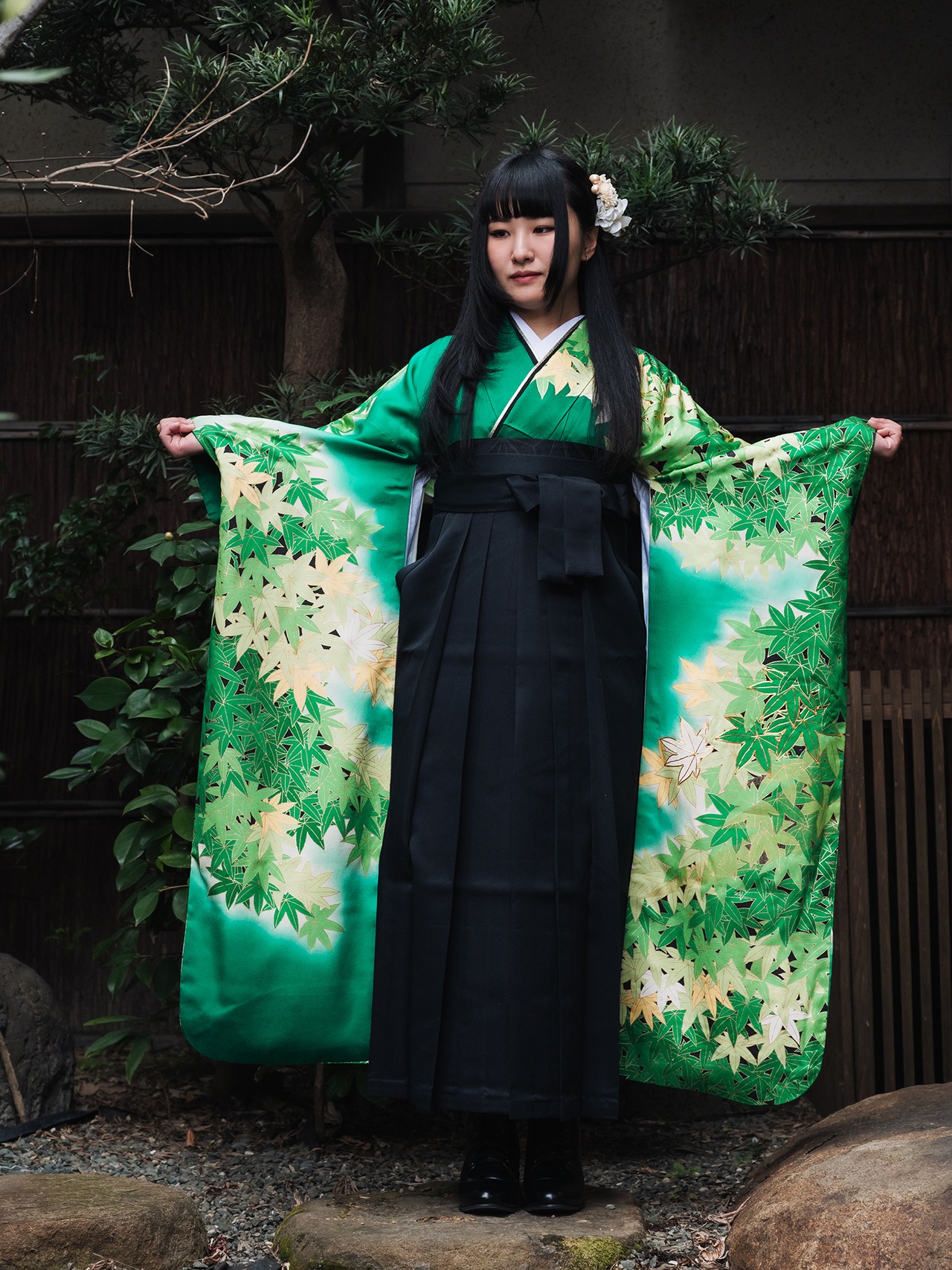 卒業式振袖袴撮影 FH-26