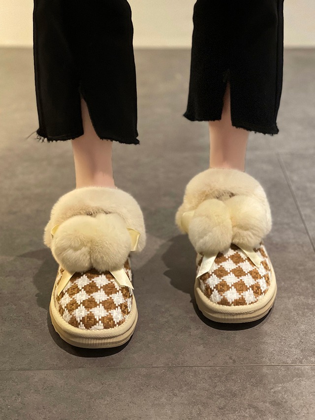 ブーツウィンターカジュアルベルベット 靴 シューズ コットン 冬物 部族の婦人靴81220089097