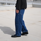INTÉRIM / USED SLUB YARN DENIM BAKER PANTS