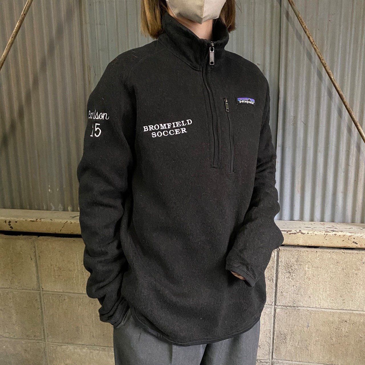 15年製 patagonia パタゴニア ベターセーター ハーフジップ フリース 
