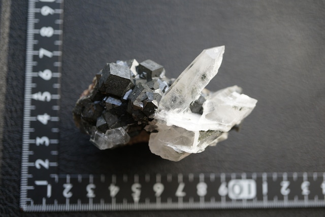 内モンゴル産アンドラダイトガーネット/クォーツ Andradite Garnet / Quartz 1906