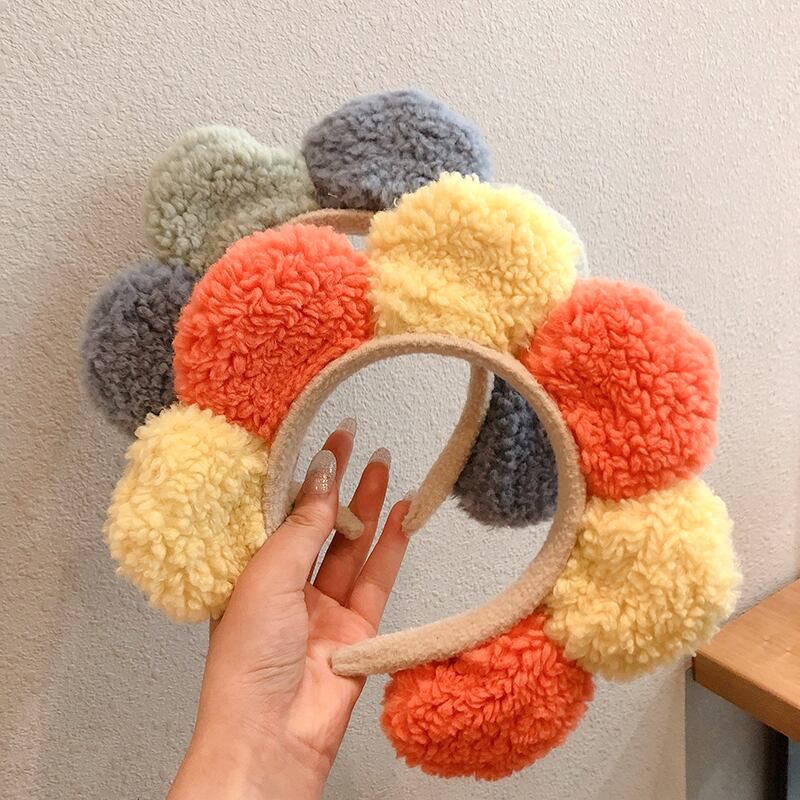 ヘアバンド レッドカラー 大人ガーリー スウィート キュート カジュアル ヘアアクセサリー ブラック・アイド・ピーズ97166807458