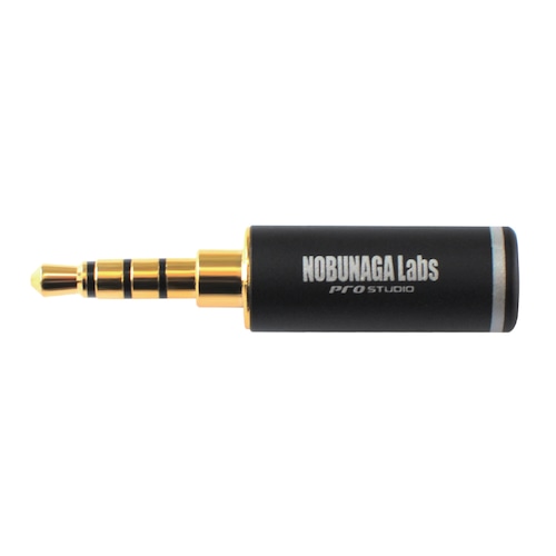 【まとめ買い　5セット　10%割引】3.5ｍｍ4極プラグ NLP-PRO-IS3.5/4 :: NOBUNAGA Labs pro studio