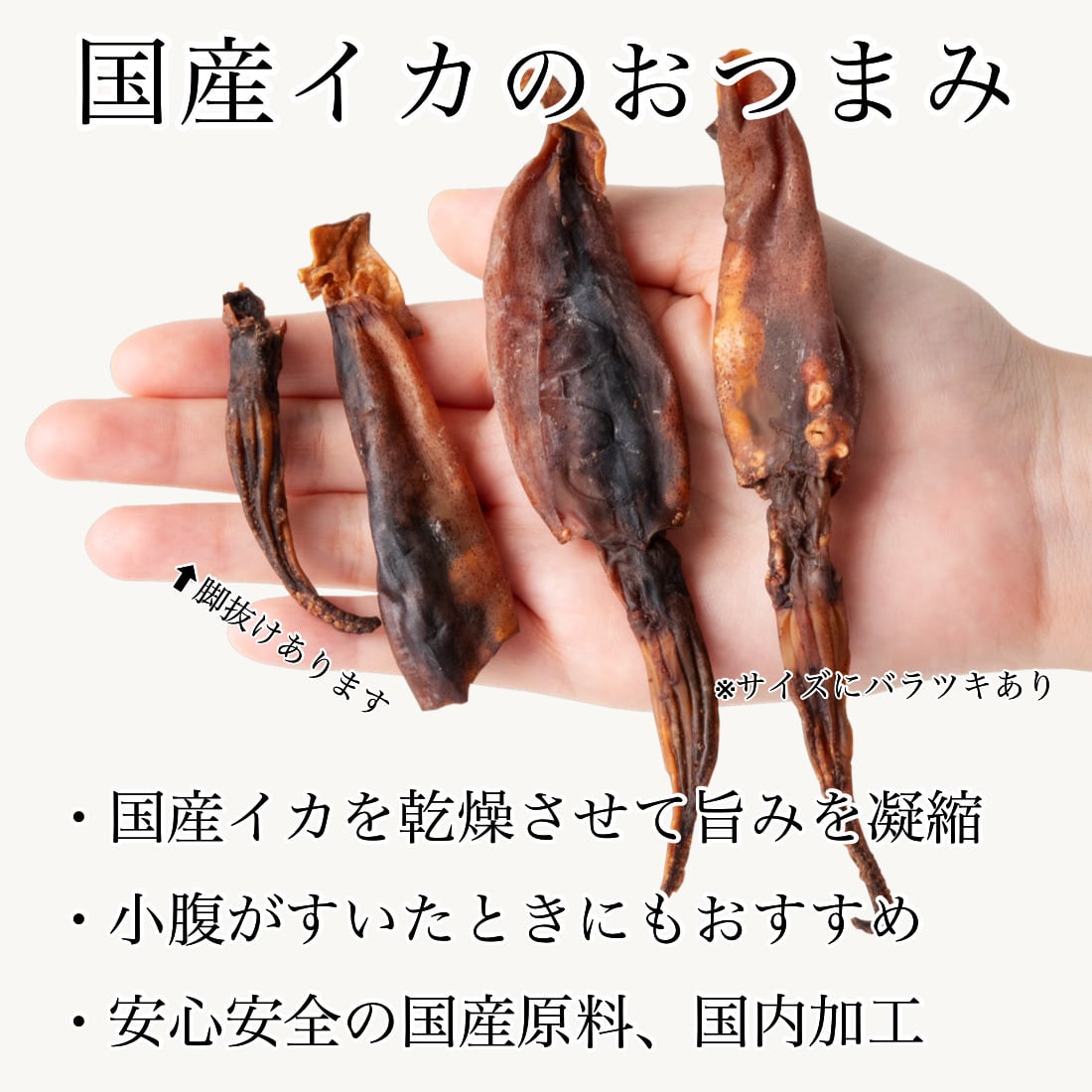 海鮮 おつまみ 国産 焼丸干しいか 50g×1袋 お酒のお供におすすめ 干物