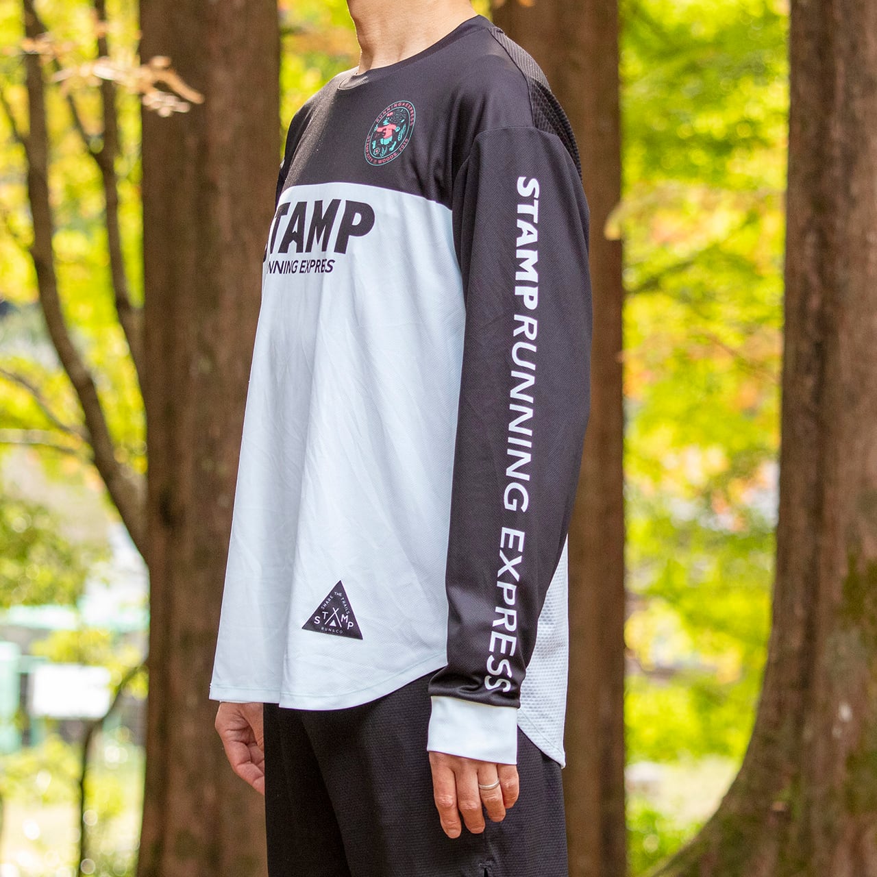 STAMP LONG SLEEVE TEE (RUNNING EXPRESS) | STAMP Run&Co