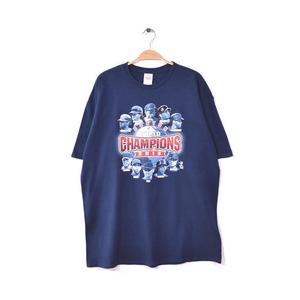 MLB ワールドチャンピオン 2018 クルーネック 半袖 Tシャツ メンズXL 大きいサイズ メジャーリーグ 古着 @BB0492