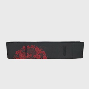 クロスオーバー帯ベルト(羽織より制作) Crossover Obi-belt(Made of Haori Kimono)